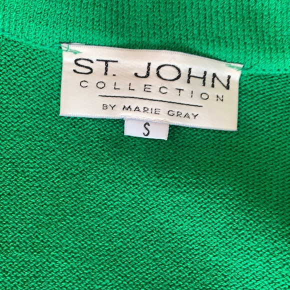 vintage St John cardigan  sz Small - Picture 14 of 15